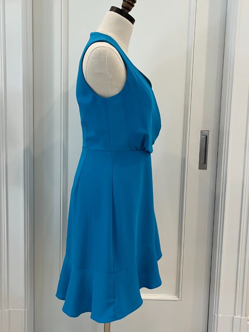 BCBG Turquoise Dress Size US 6 - Picture 4 of 7